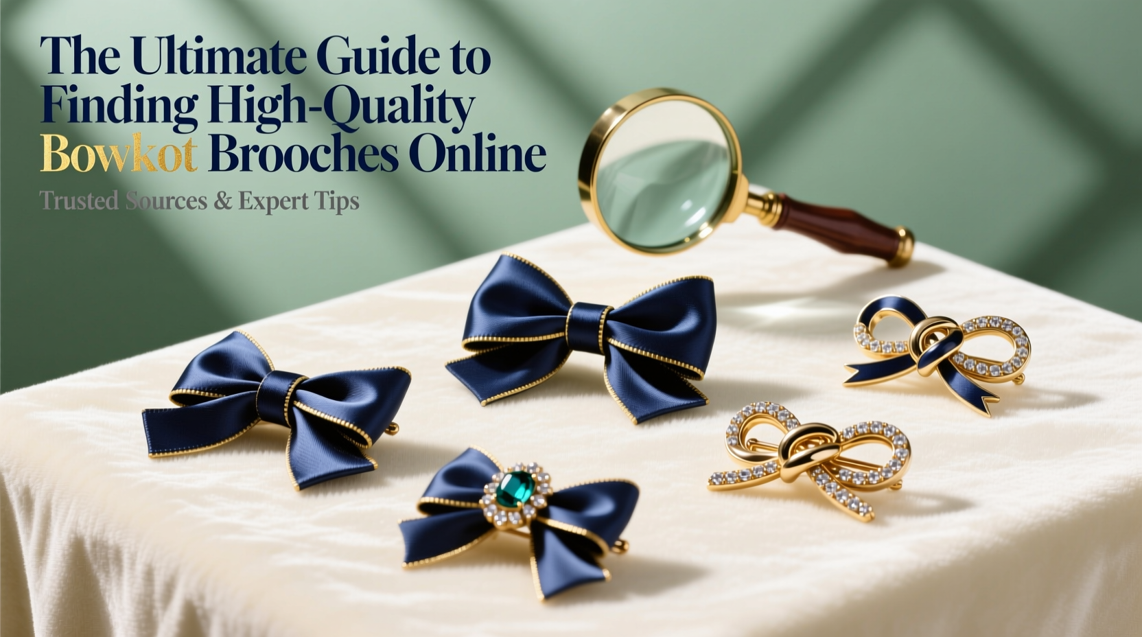 the ultimate guide to finding high quality bowknot brooches online tips and trusted sources