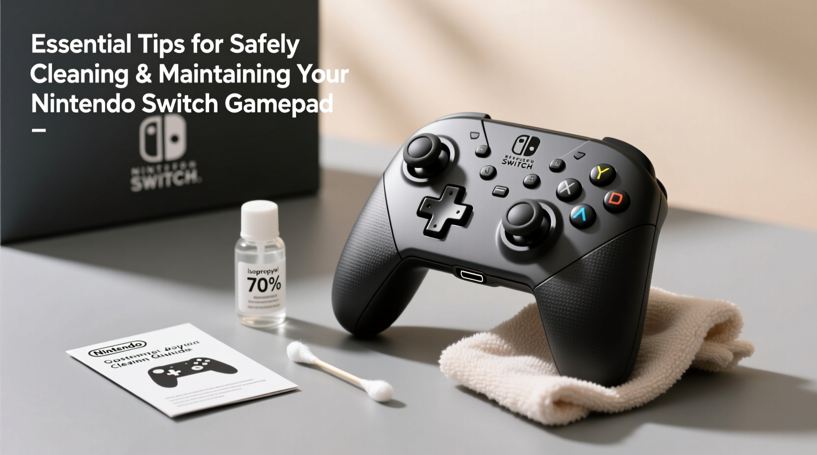 essential tips for safely cleaning and maintaining your nintendo switch gamepad