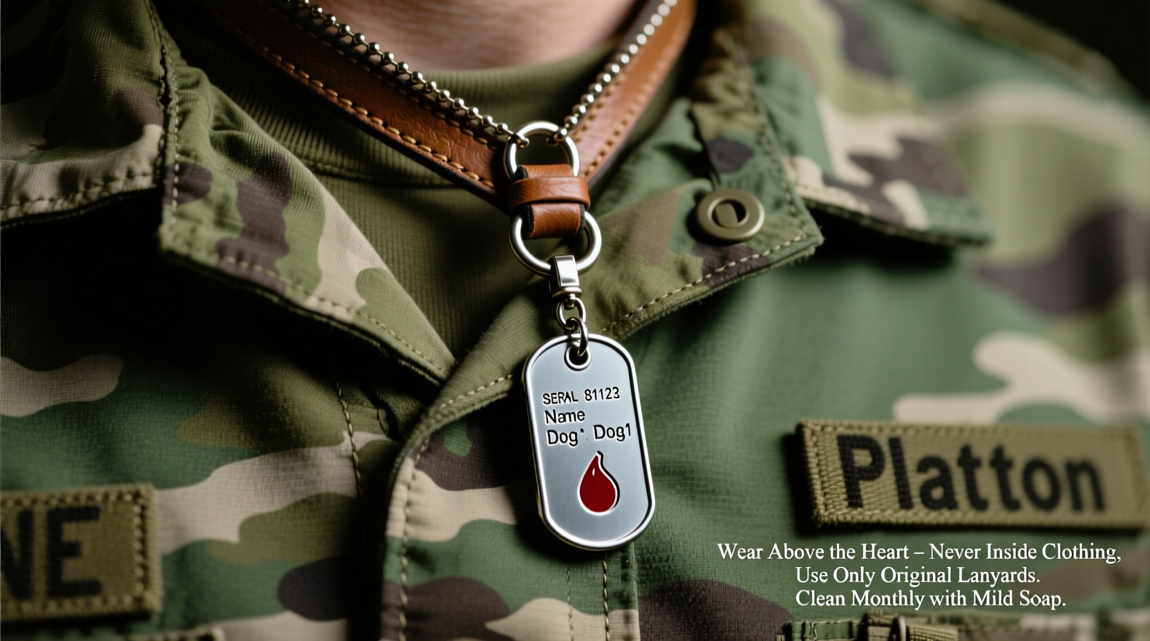 how to properly wear and care for platoon dog tags a complete guide
