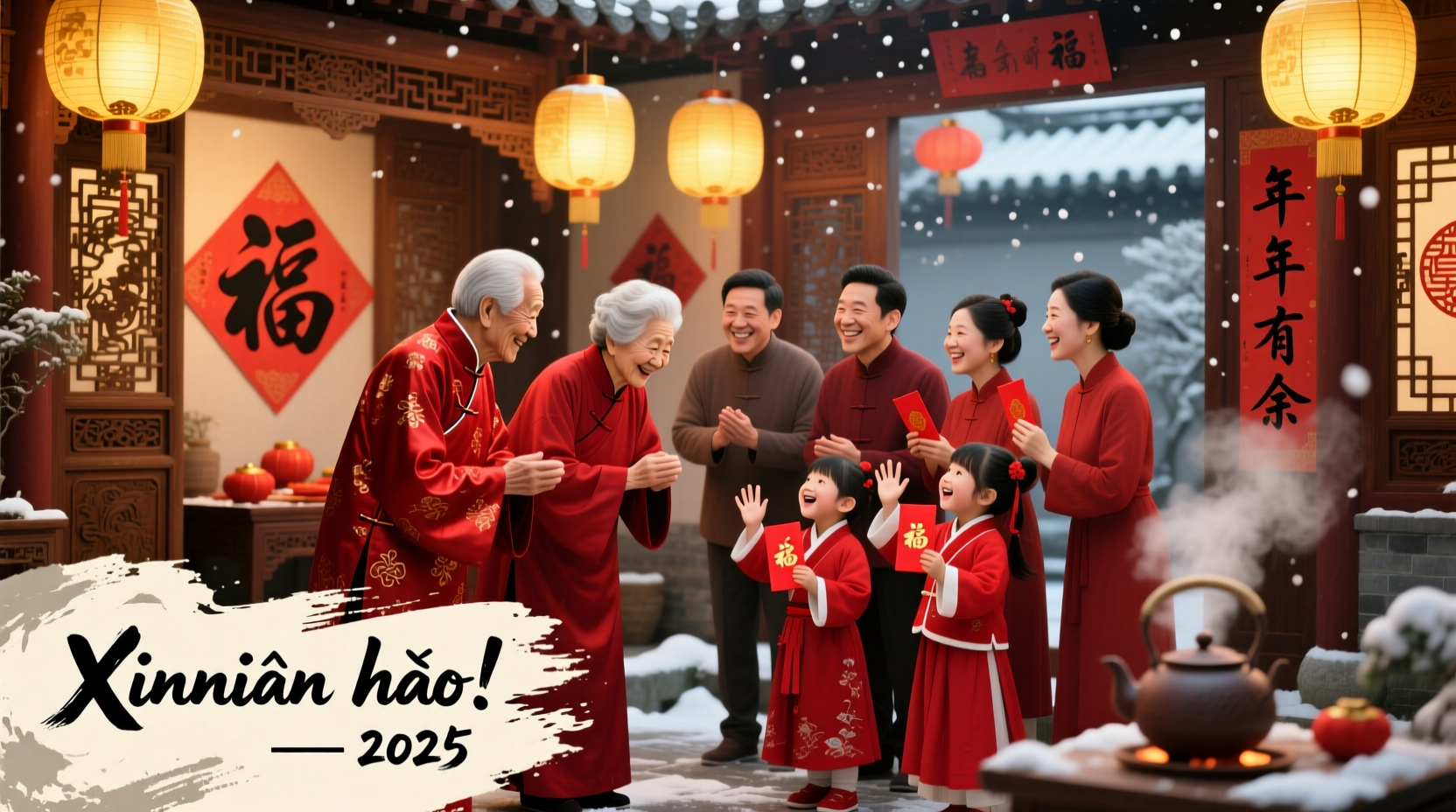 how to greet ppl in chinese on chinese new year