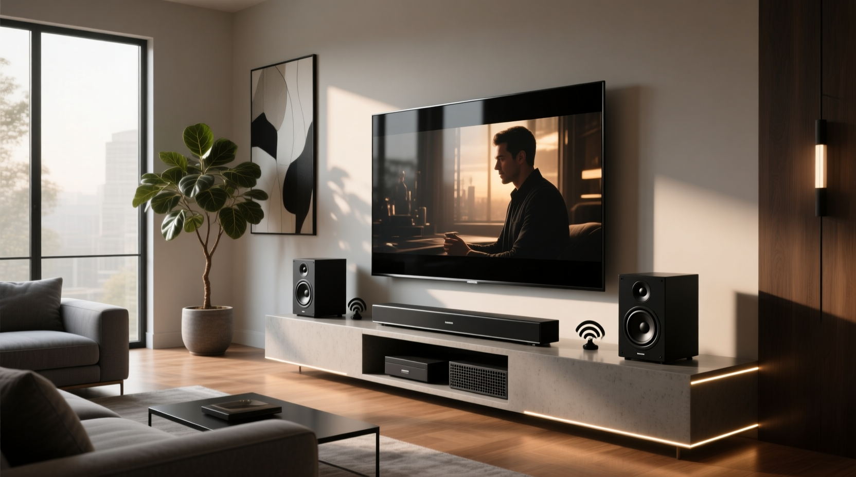 home theater system