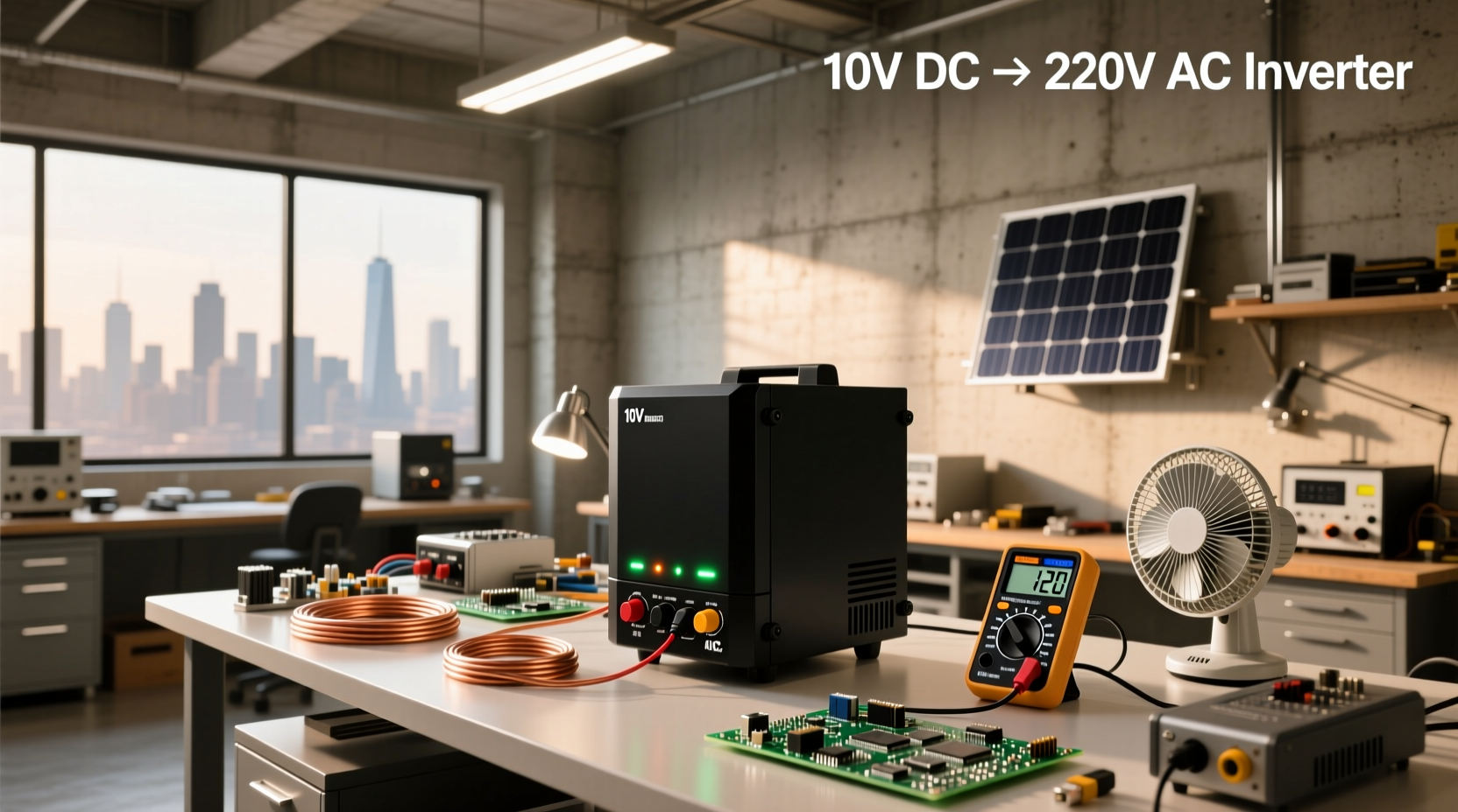 10v dc to 220v ac inverter guide