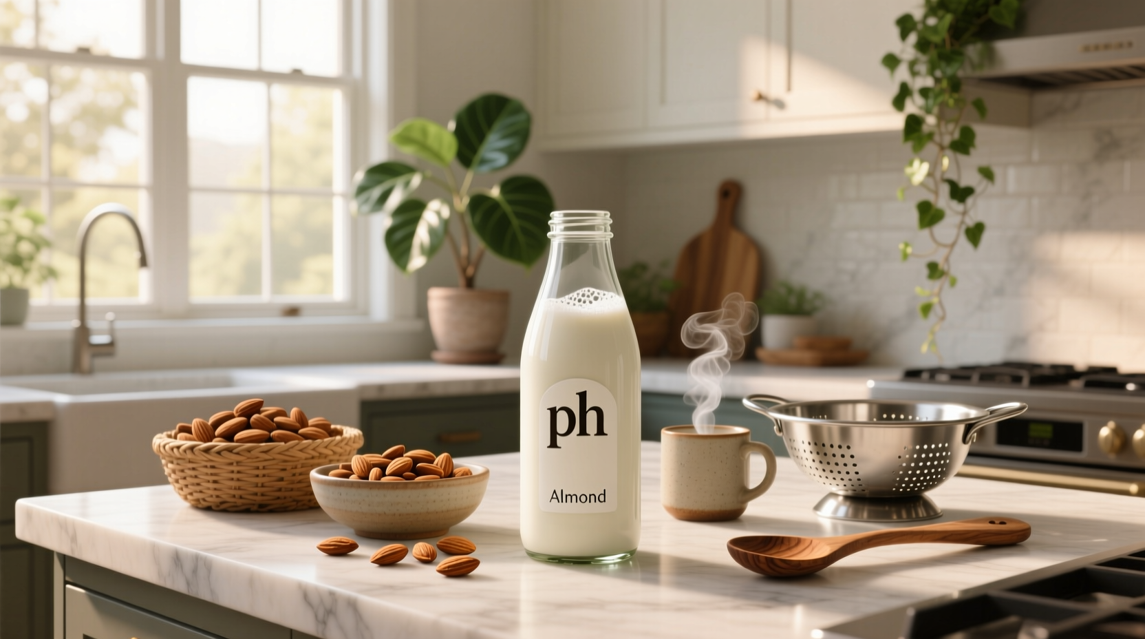 almond milk ph guide