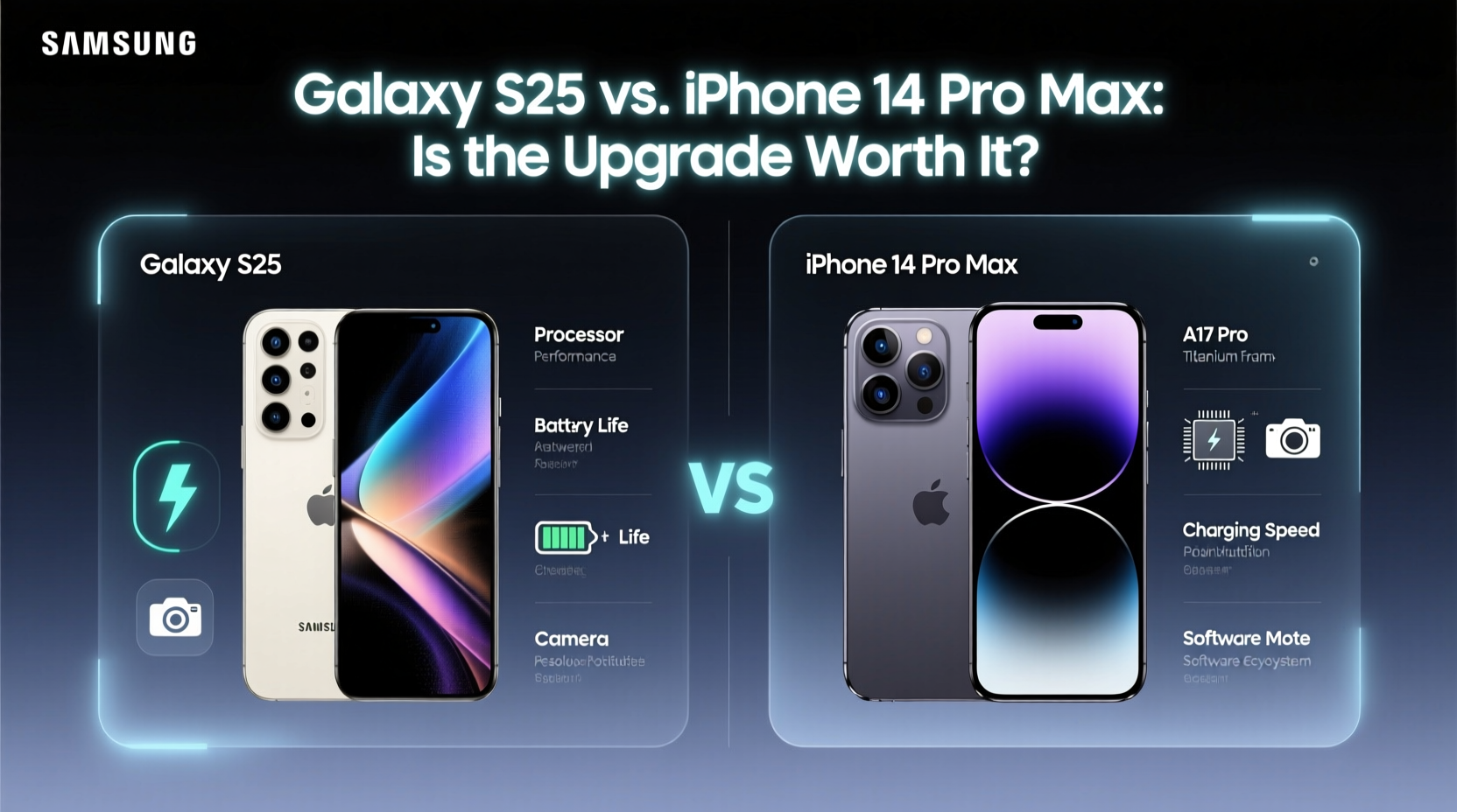 is the samsung galaxy s25 worth the upgrade from the iphone 14 pro max