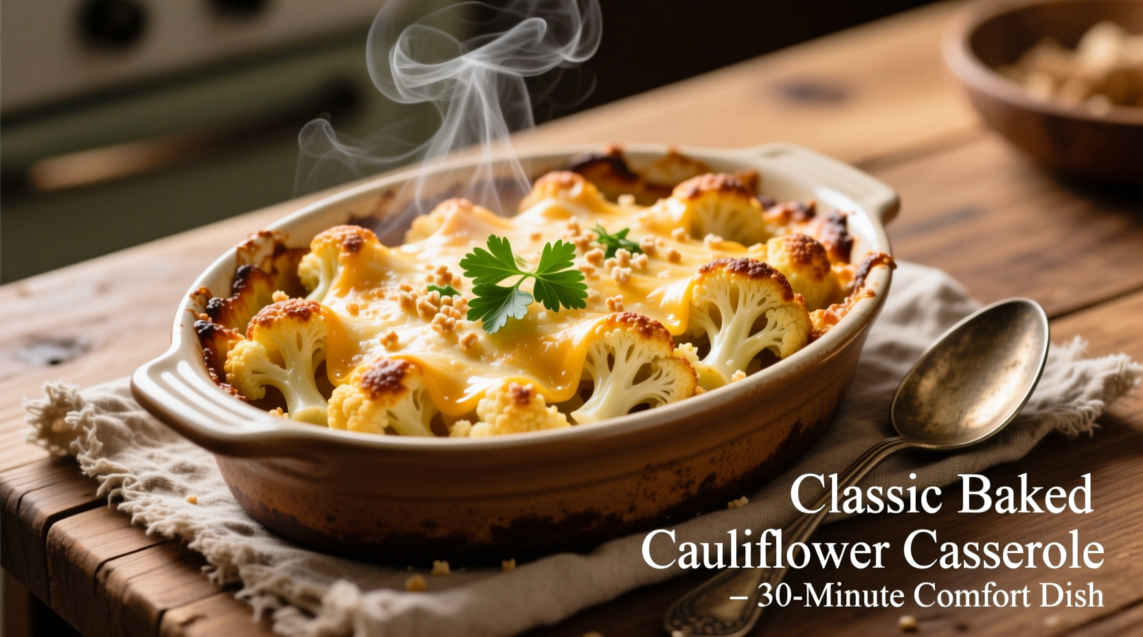 Perfect Cauliflower Casserole Recipe in 45 Minutes