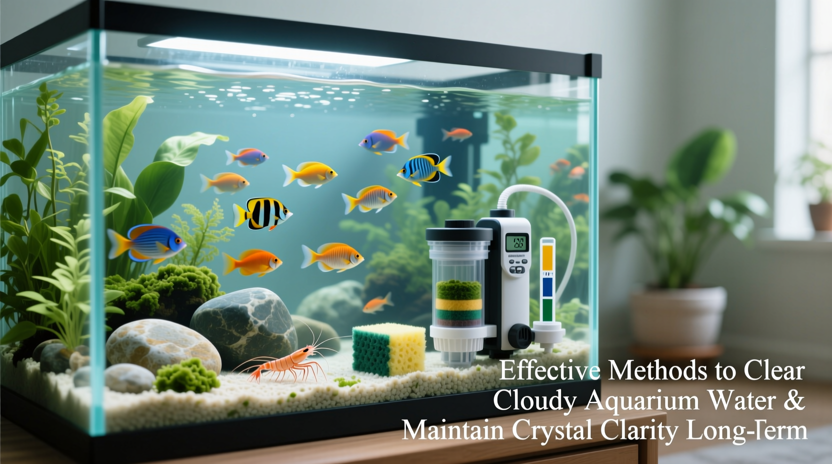 effective methods to clear cloudy aquarium water and keep it crystal clear long term