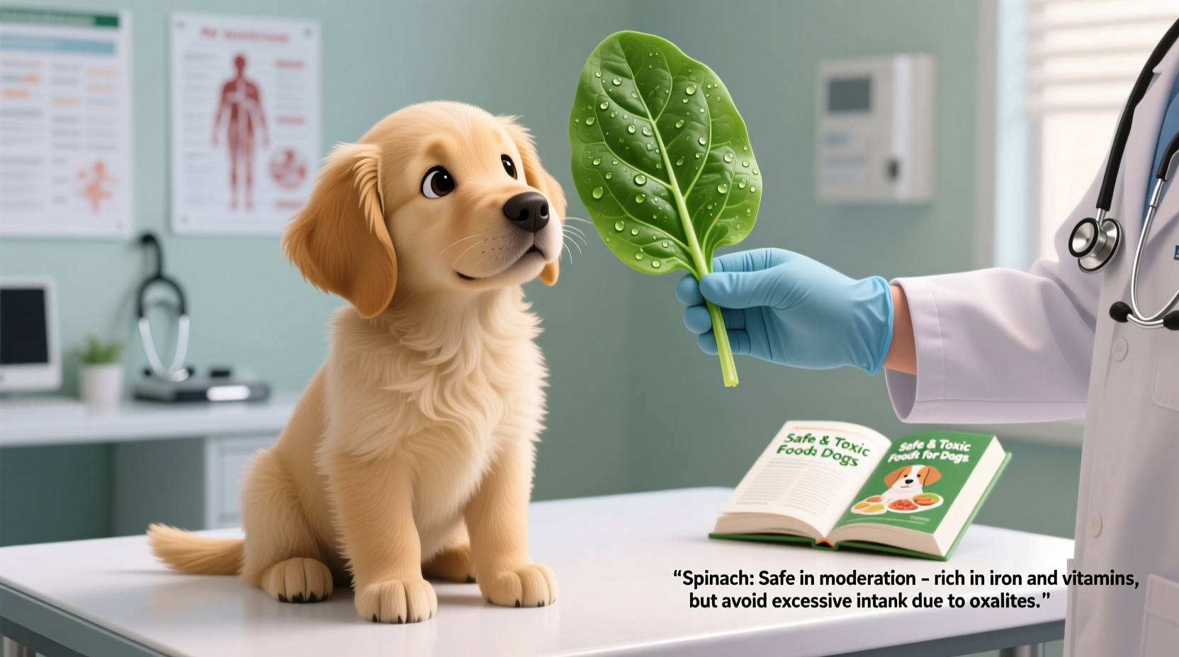 can my dog eat spinach