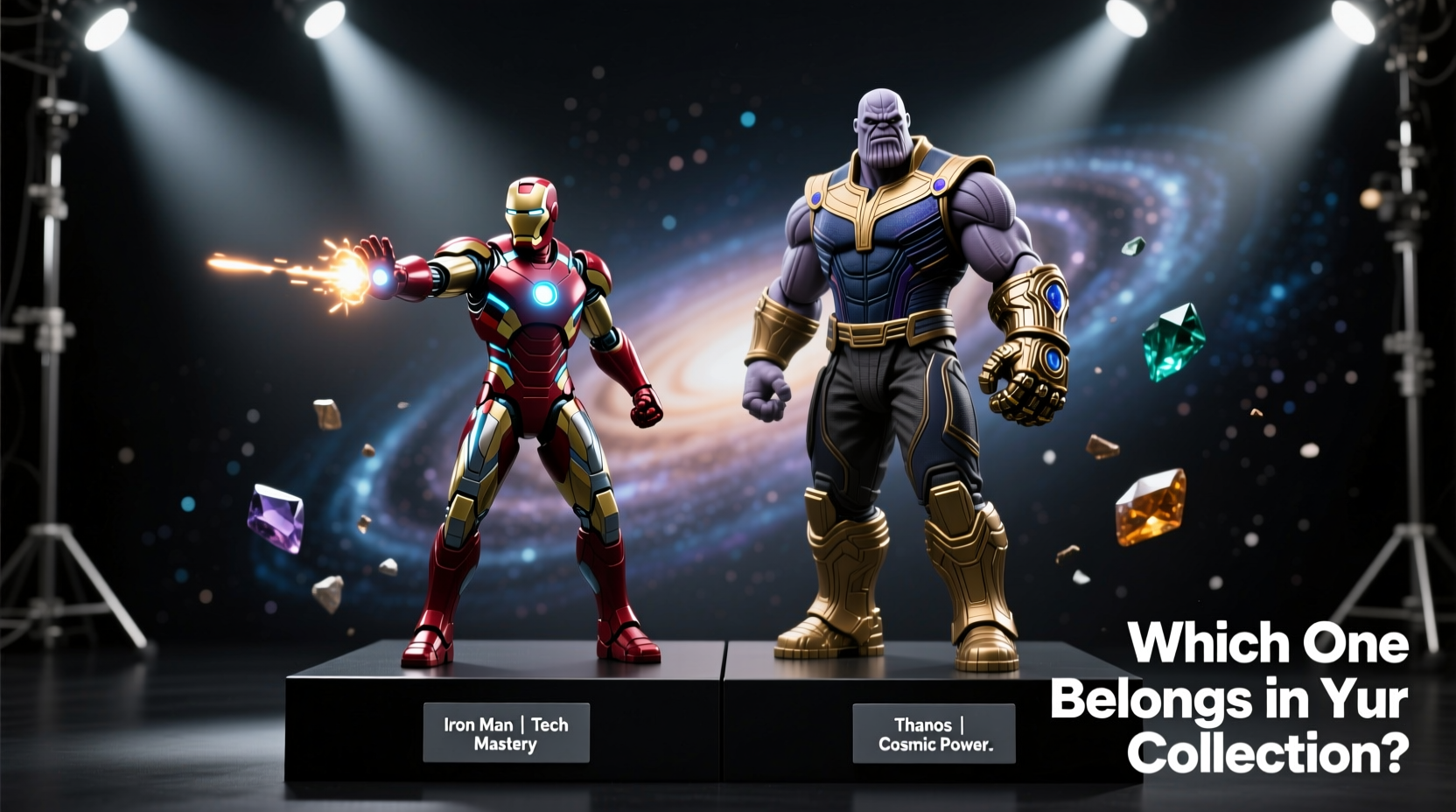iron man vs thanos which action figure is the better buy for your collection