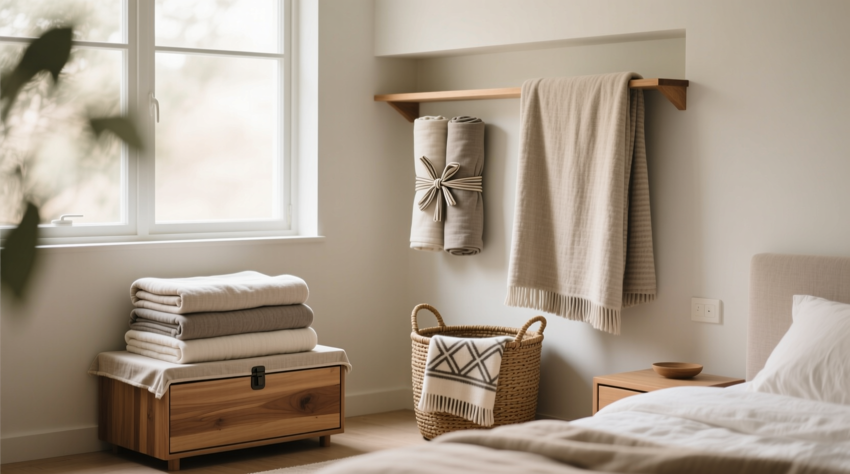 how to store blankets ideas
