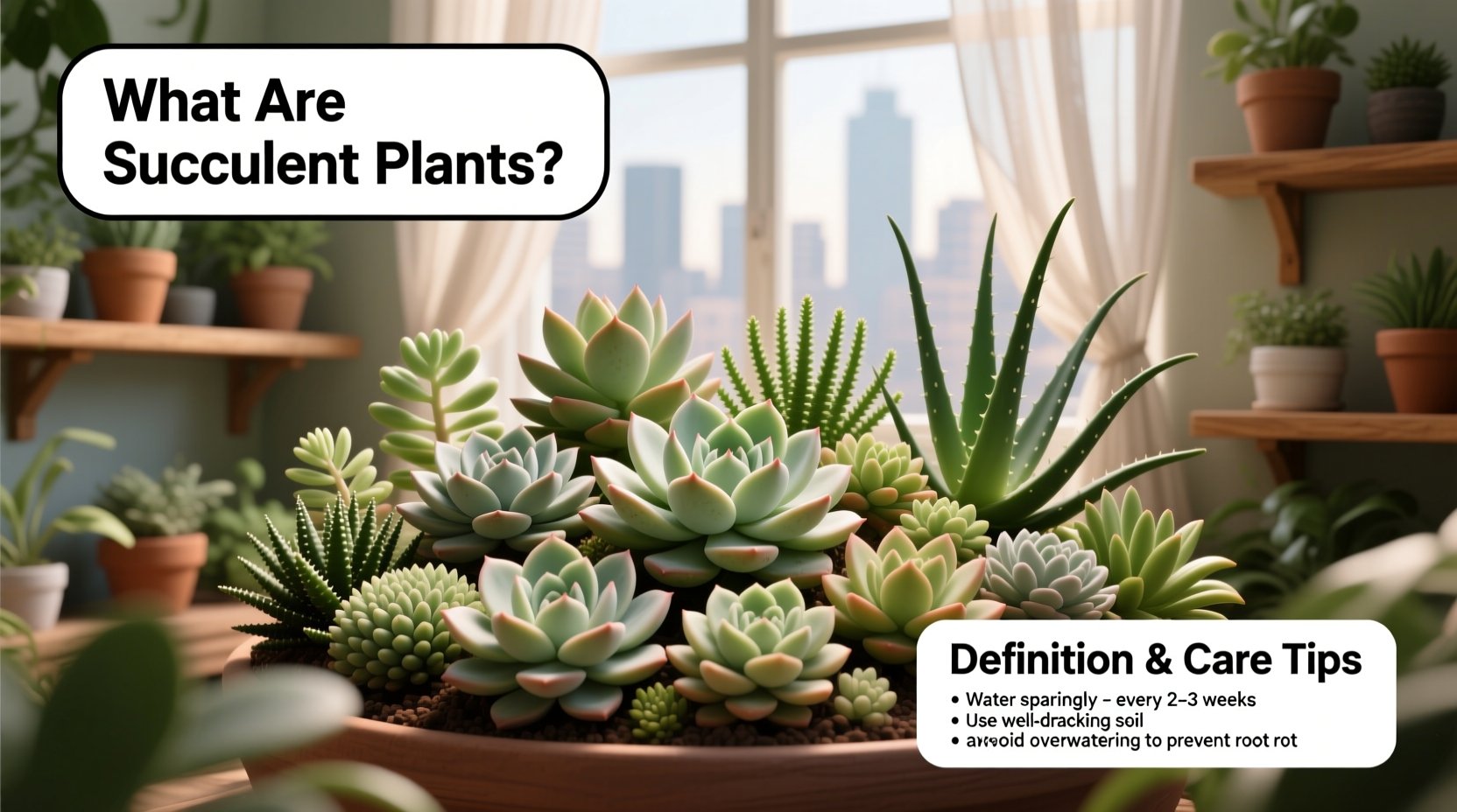What Are Succulent Plants? Definition & Care Tips
