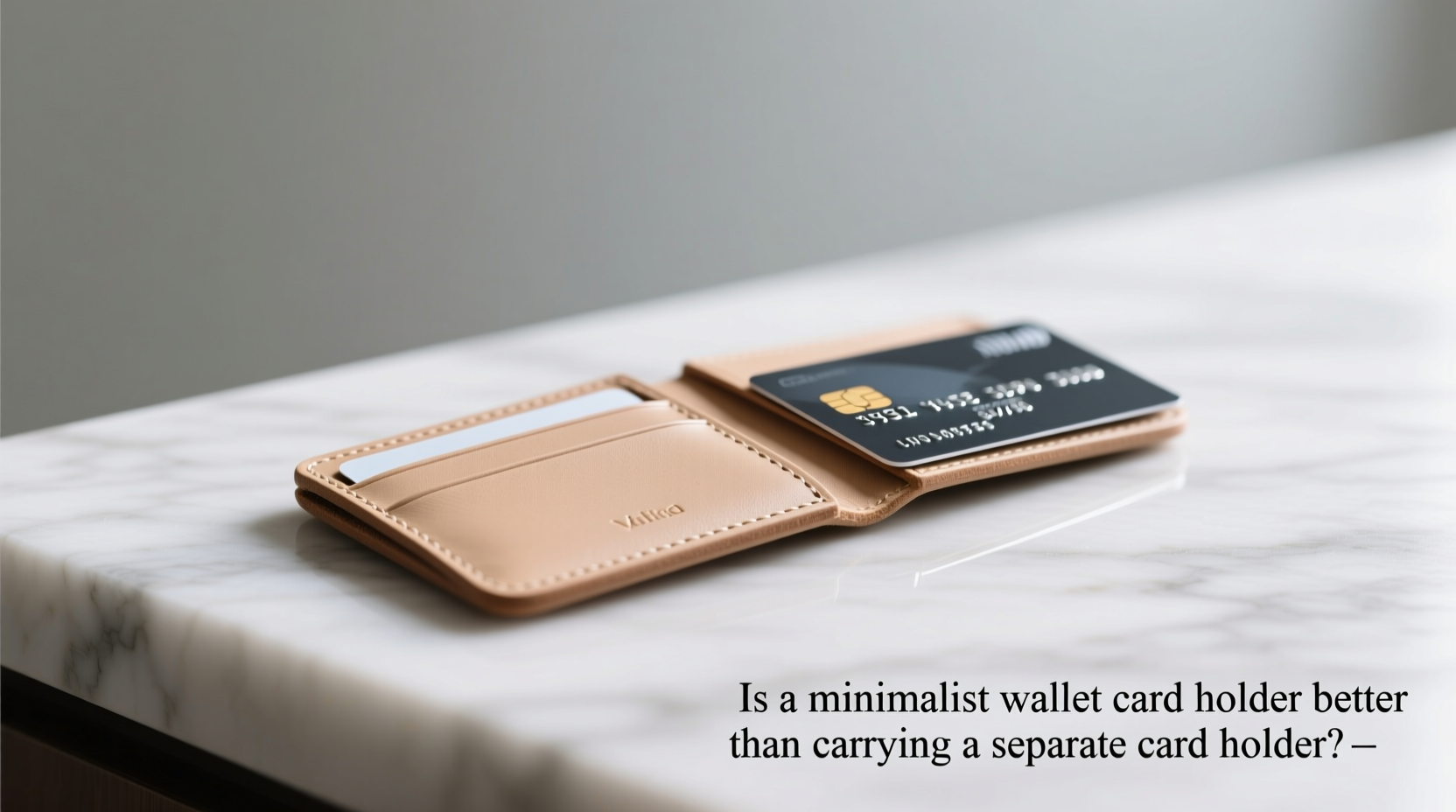is a minimalist wallet card holder better than carrying a separate card holder