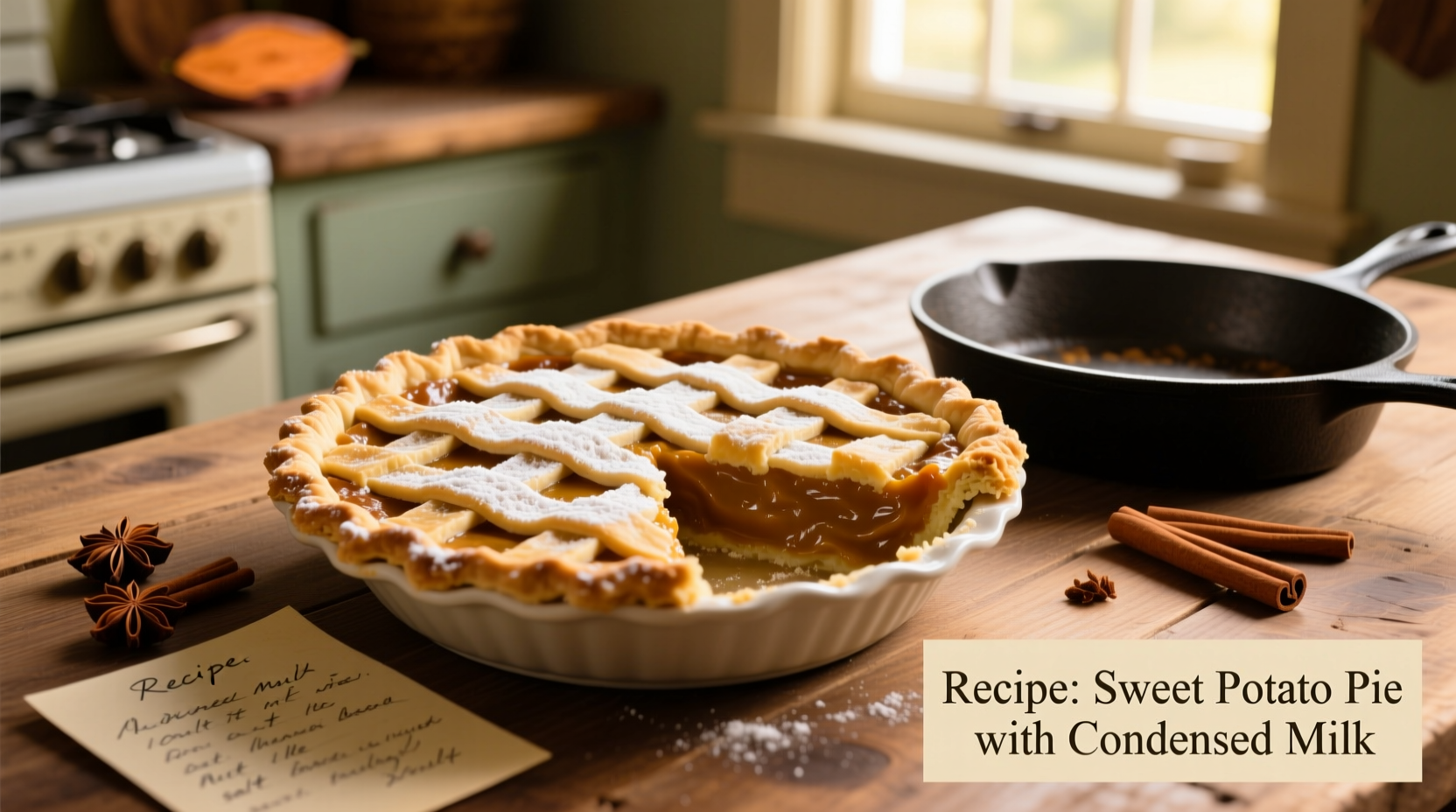 Perfect Sweet Potato Pie Recipe with Condensed Milk