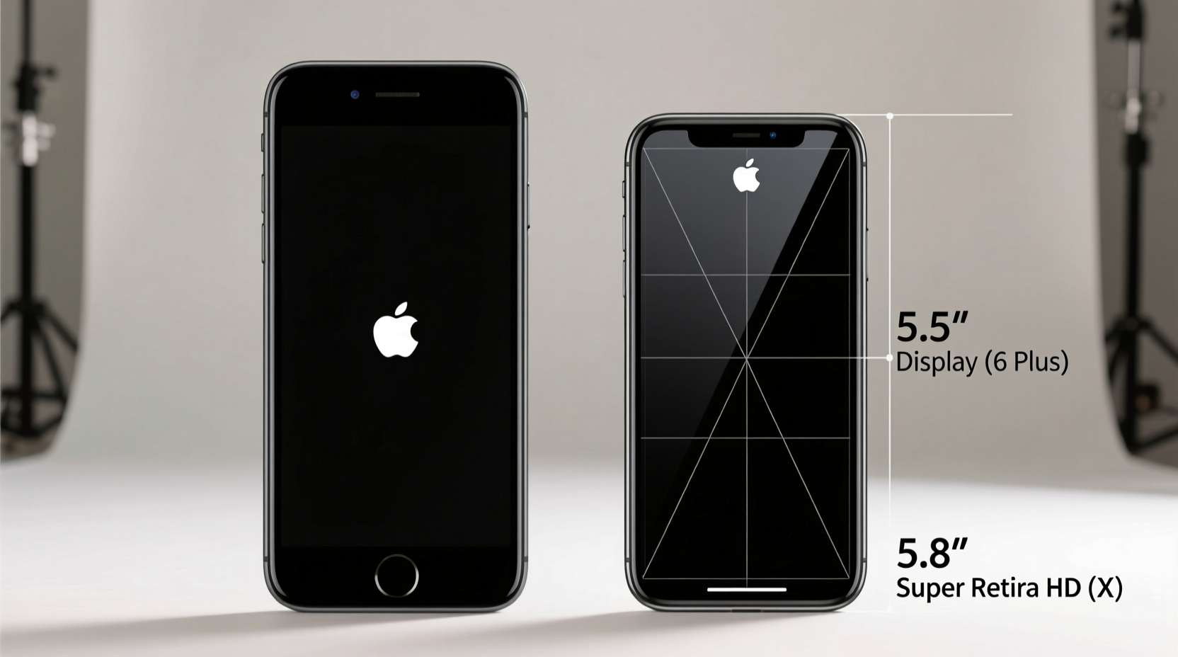 iphone 6 plus vs iphone x screen did apple really shrink the screen on the x
