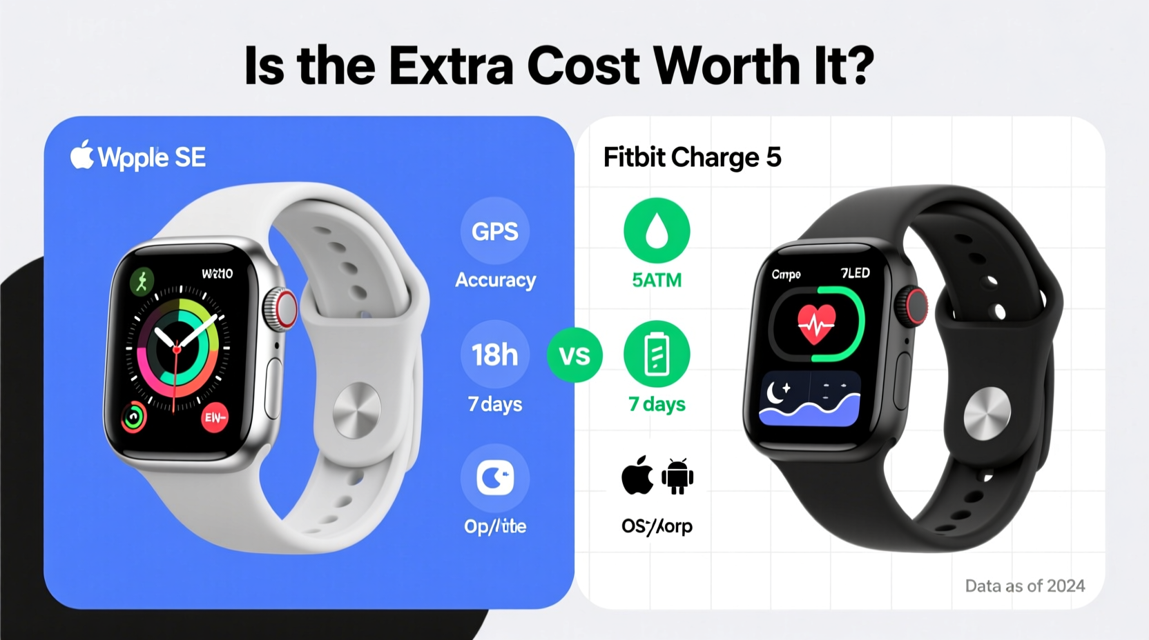 apple watch se vs fitbit charge 5 is the extra cost really worth it