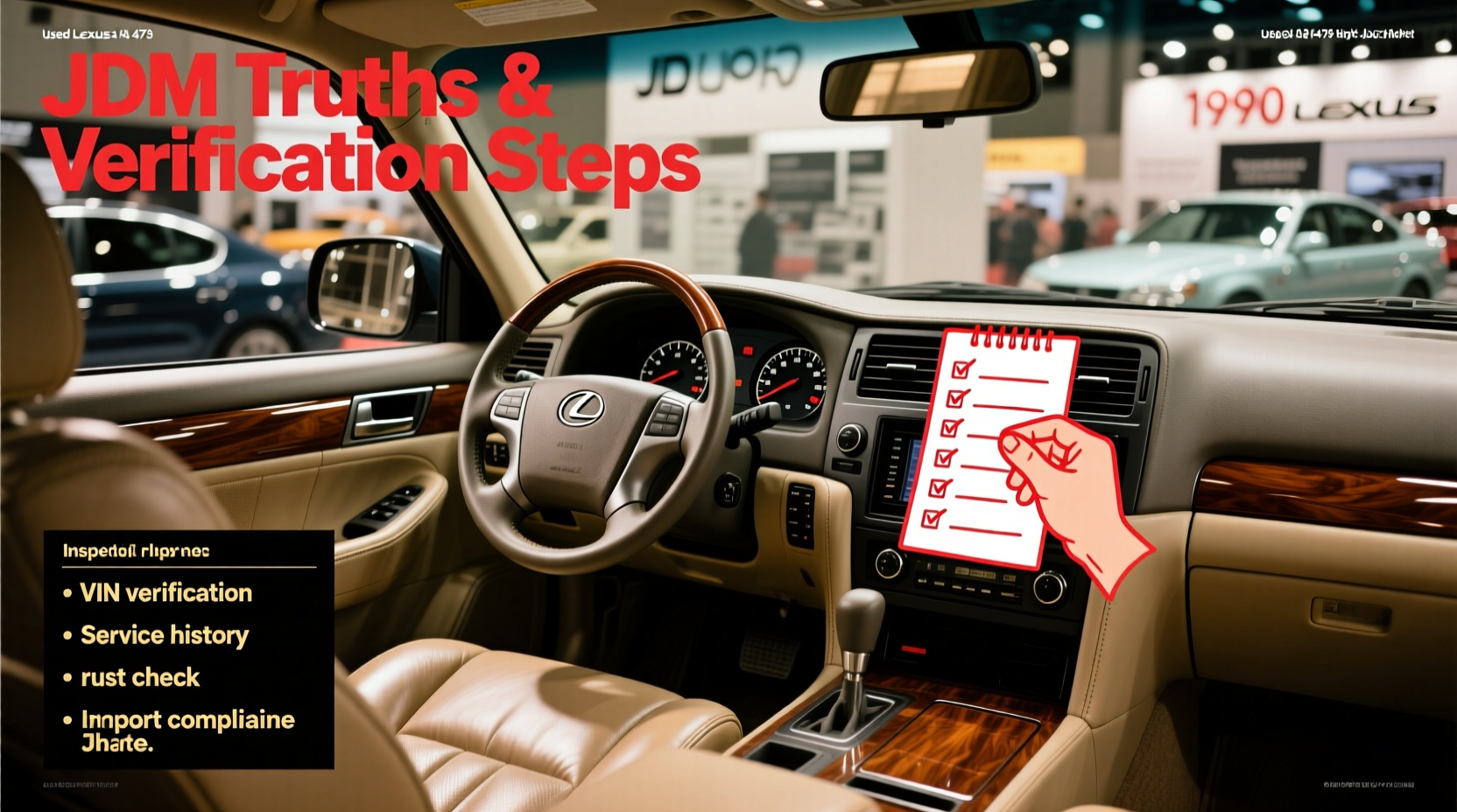 used lx470 rhd interior buying guide