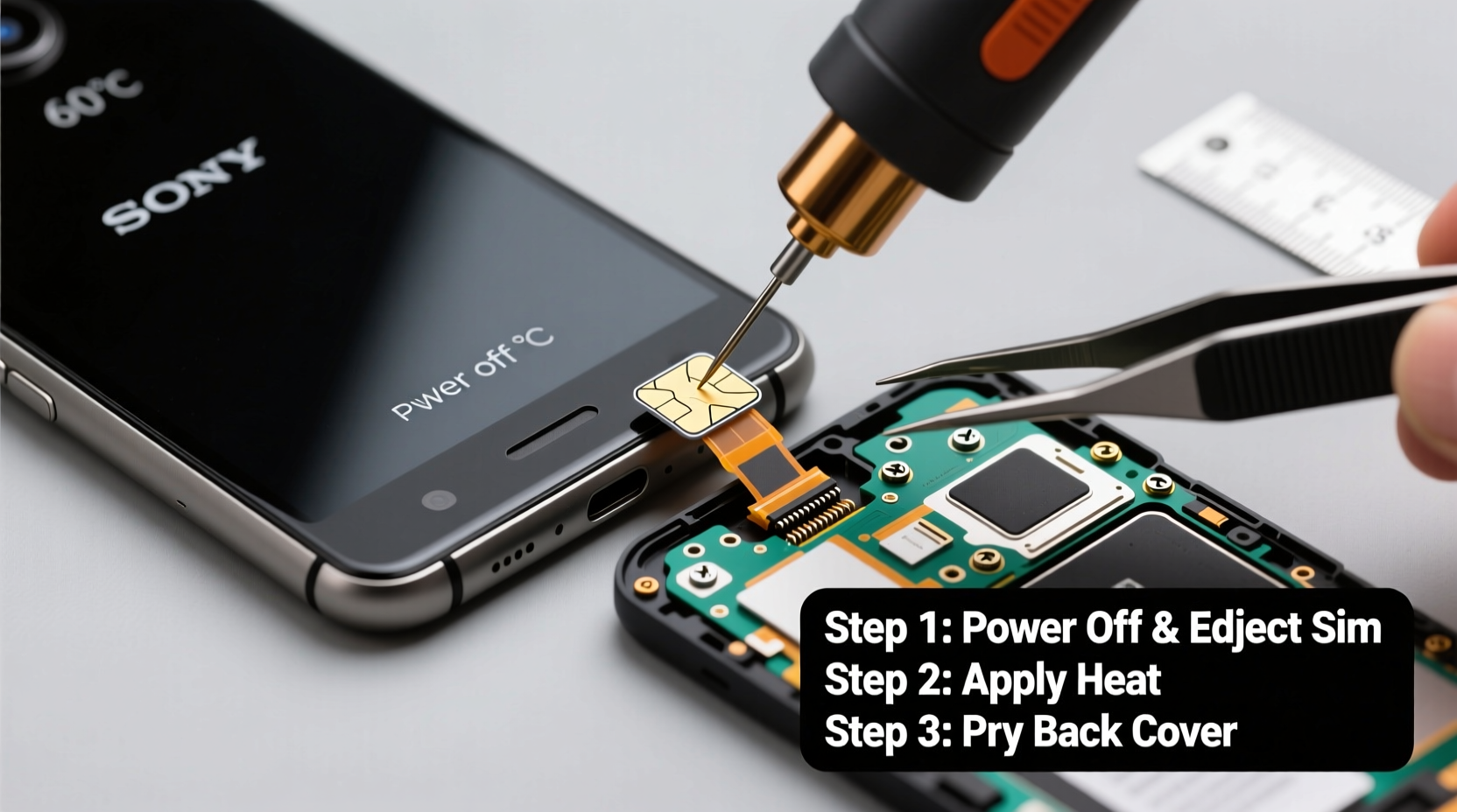 step by step guide safely how to open a sony xperia cell phone for repairs and upgrades