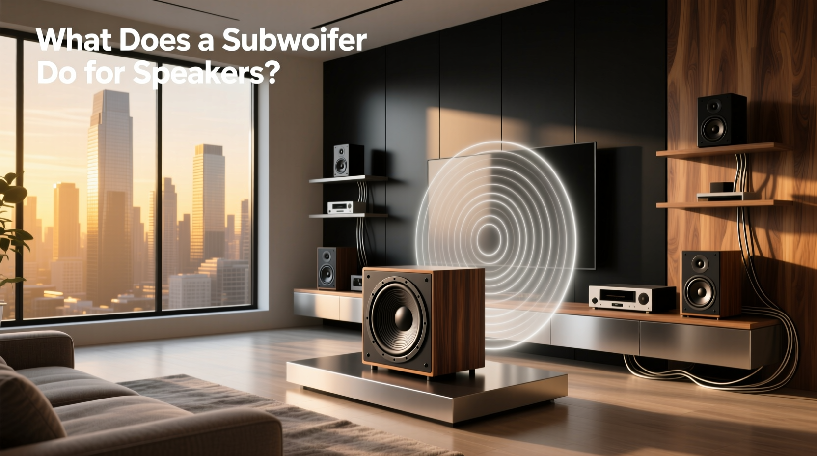 What Does a Subwoofer Do for Speakers? A Practical Guide