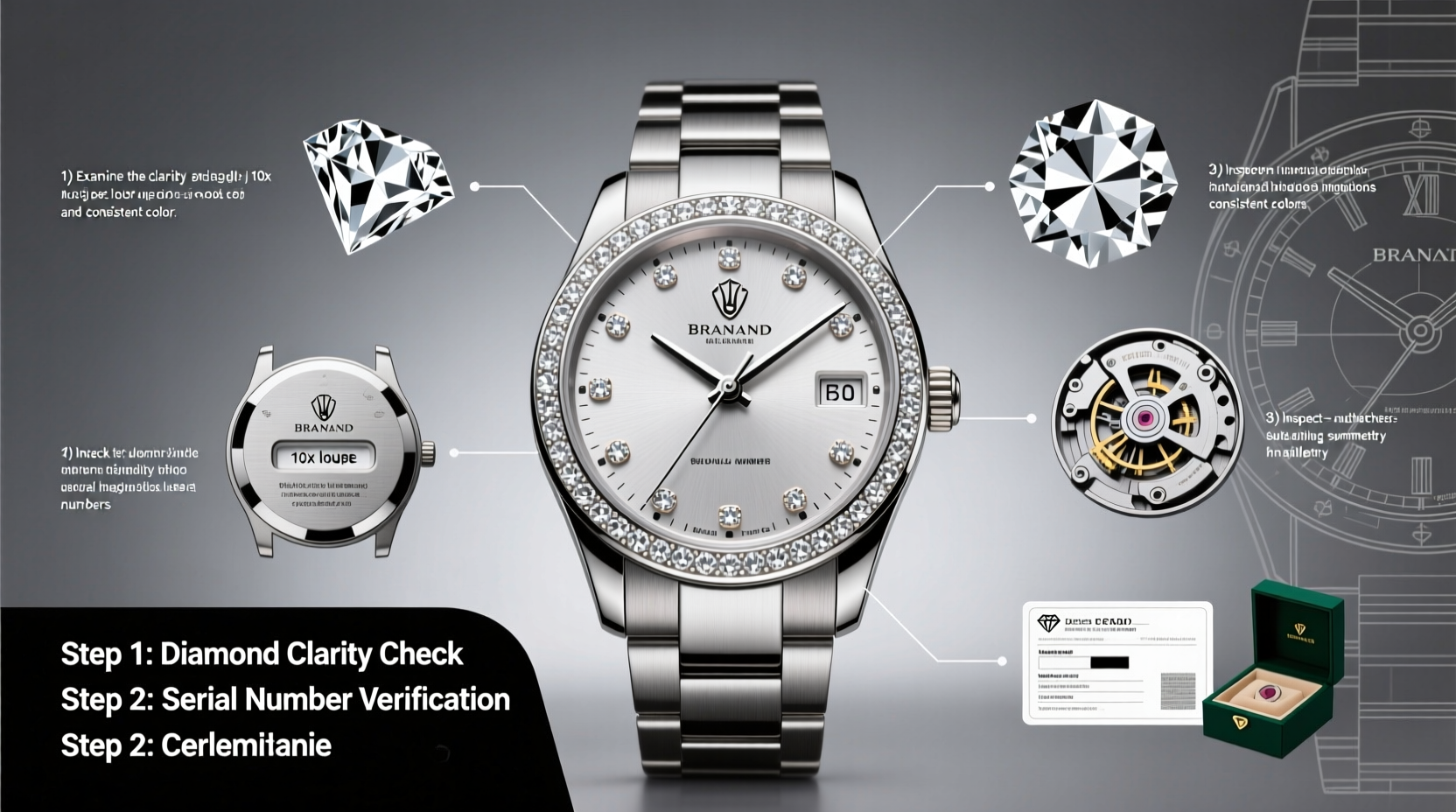 how to verify the authenticity of a diamond watch a step by step guide