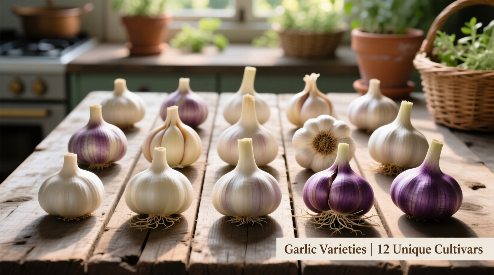Garlic Varieties: Complete Guide to Types, Flavors & Uses