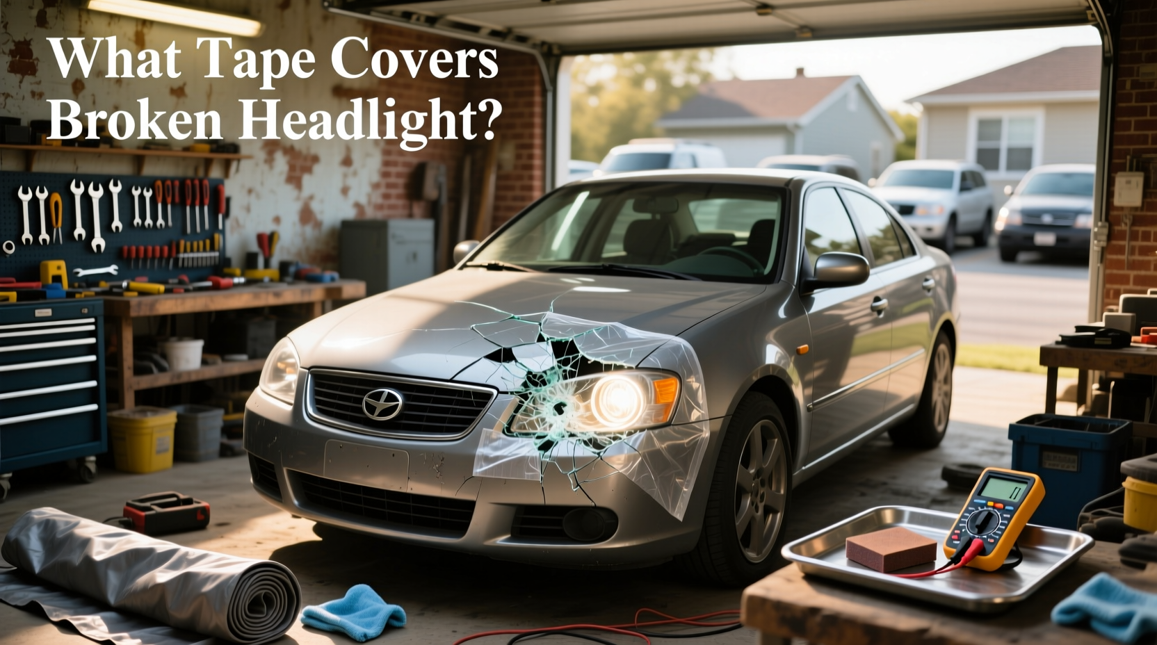 cracked headlight repair,What tape covers broken headlight? buying guide