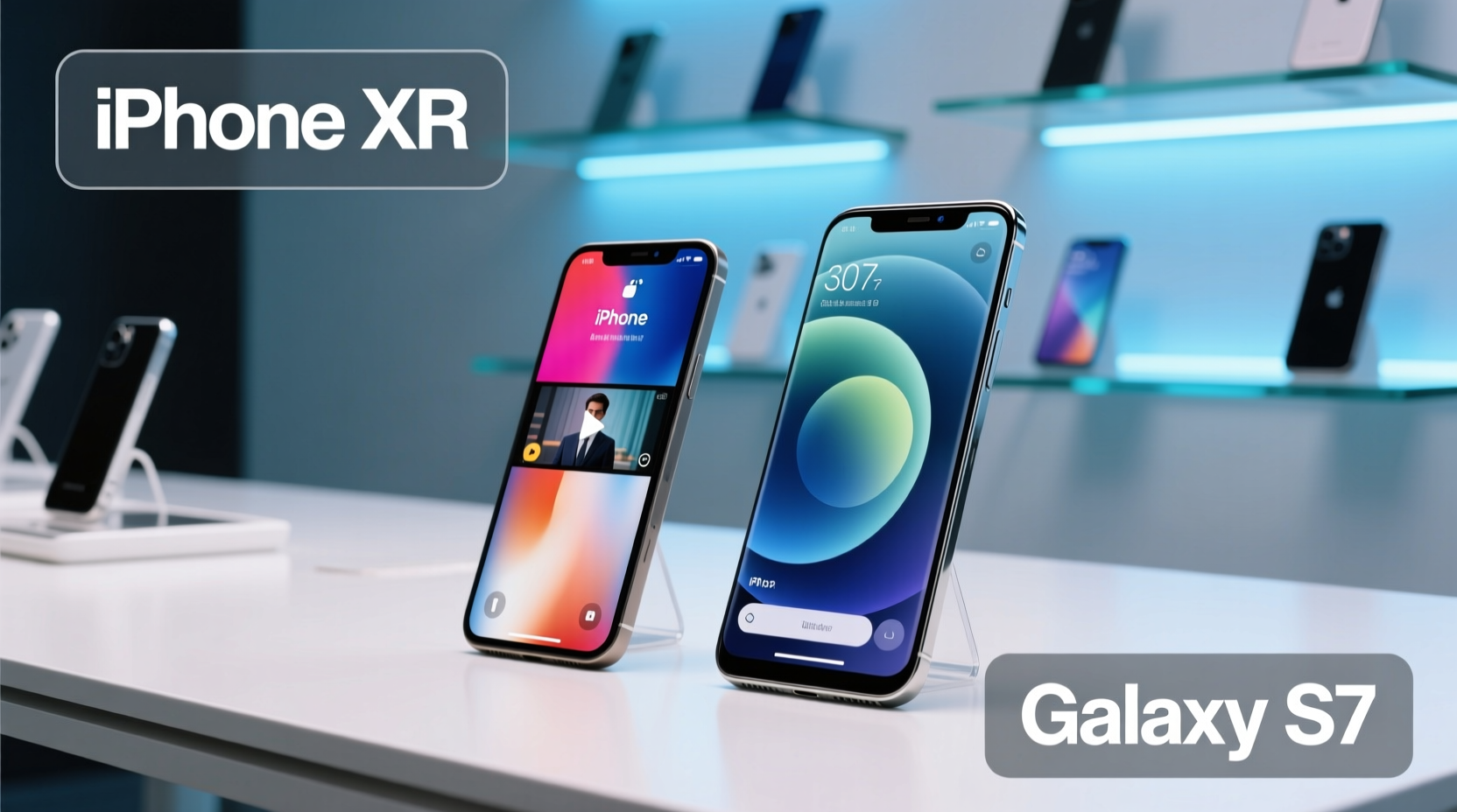 iphone xr vs galaxy s7 is the bigger screen worth ditching samsung