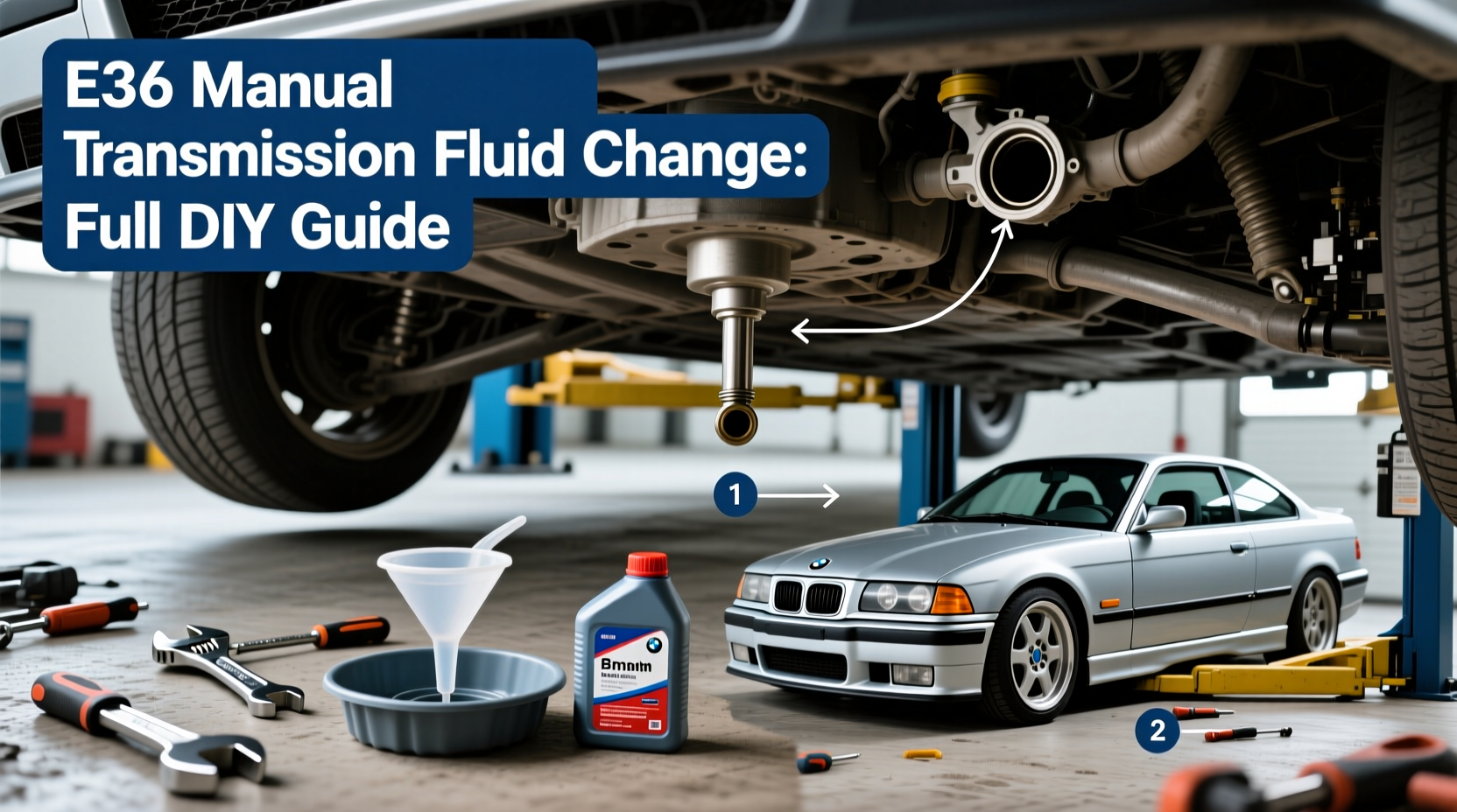 e36 manual fluid change