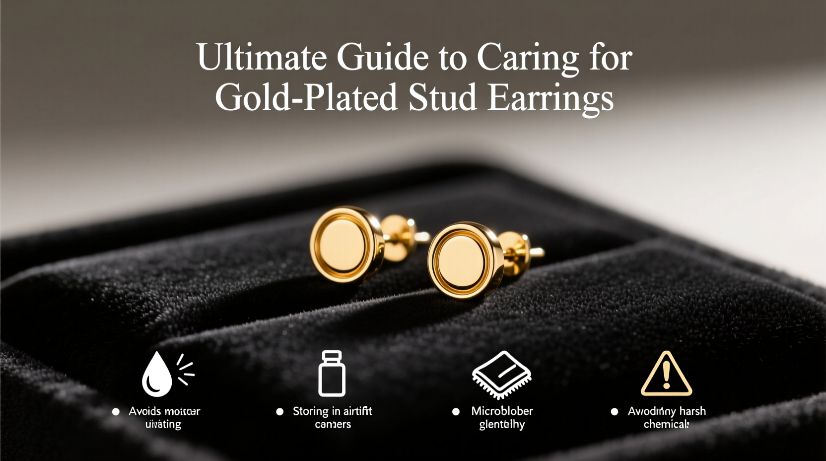 ultimate guide to caring for gold plated stud earrings tips to keep them shiny and durable