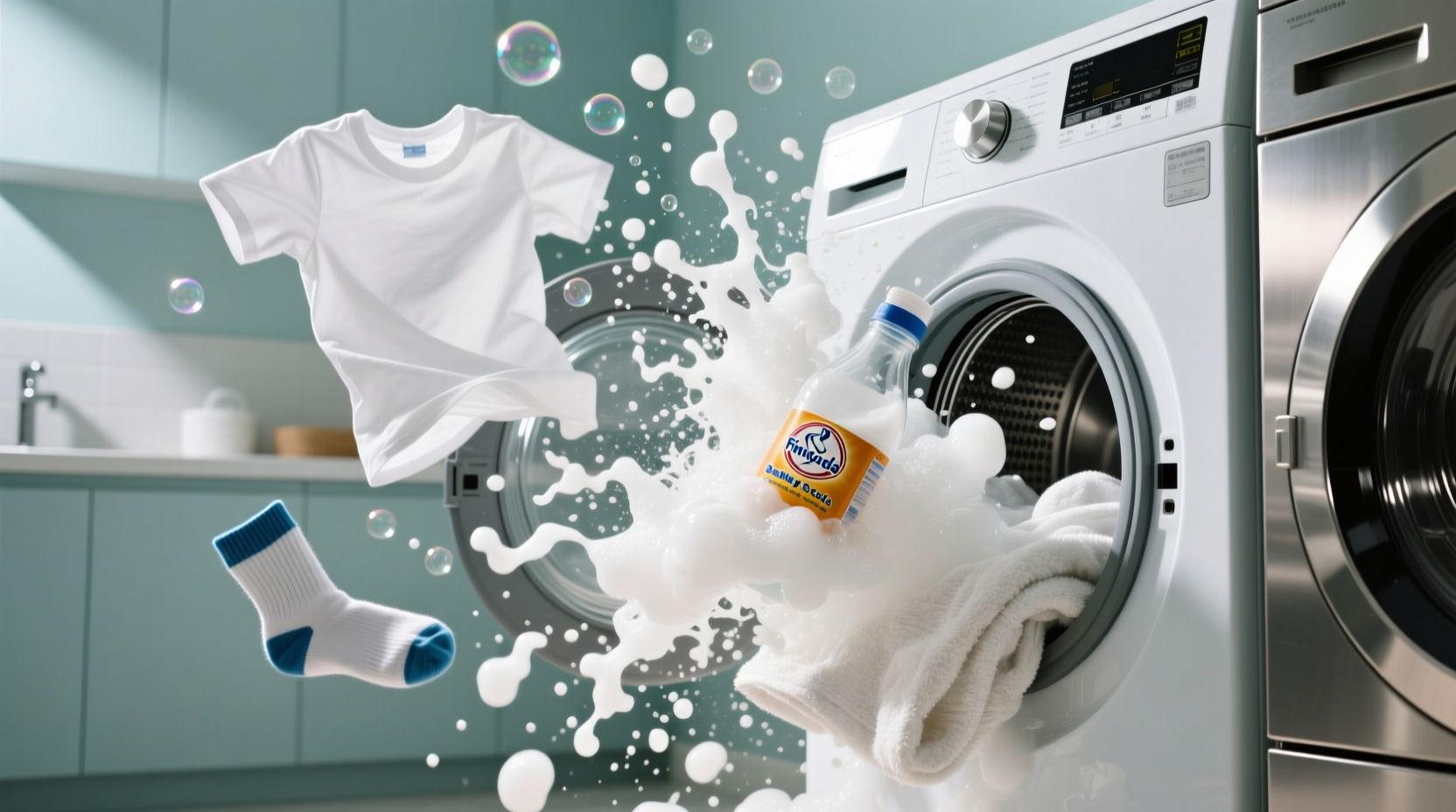 baking soda and vinegar for laundry