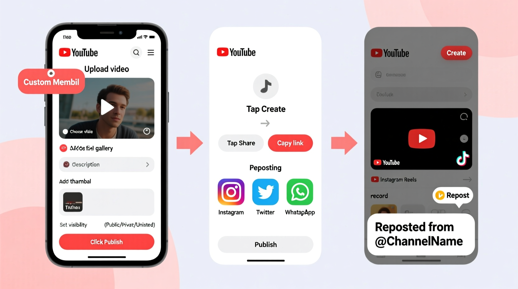 how to upload videos from youtube a step by step guide for sharing and reposting content