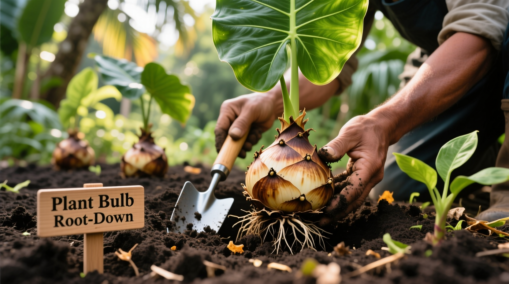 How to Plant Giant Elephant Ear Bulbs