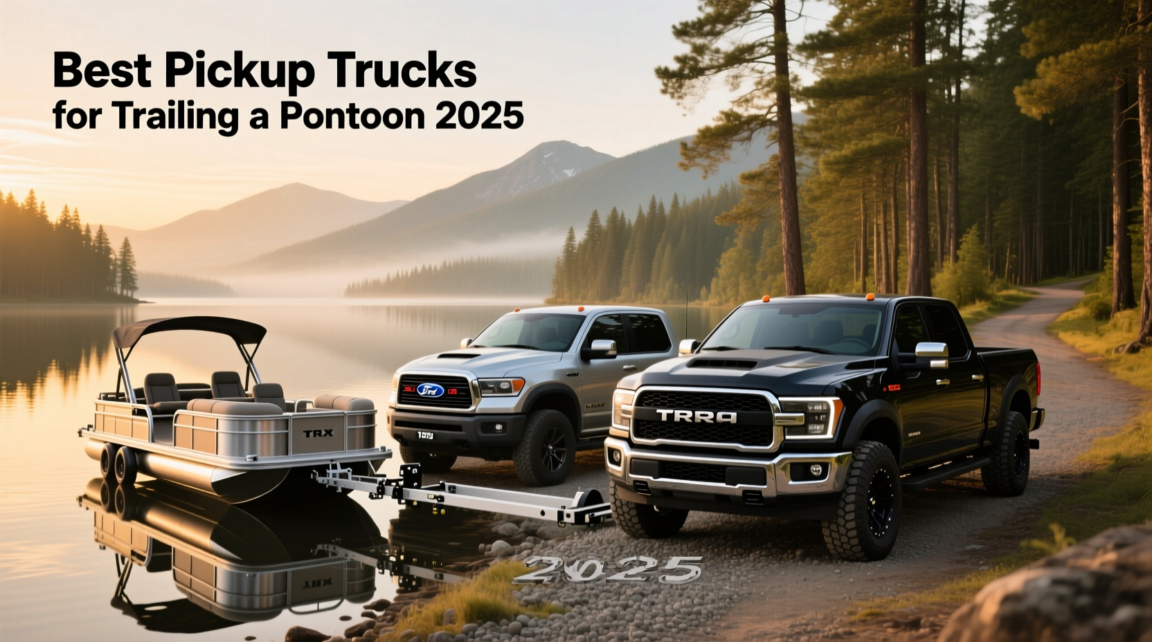 Best pickup trucks for trailering a pontoon 2025 guide