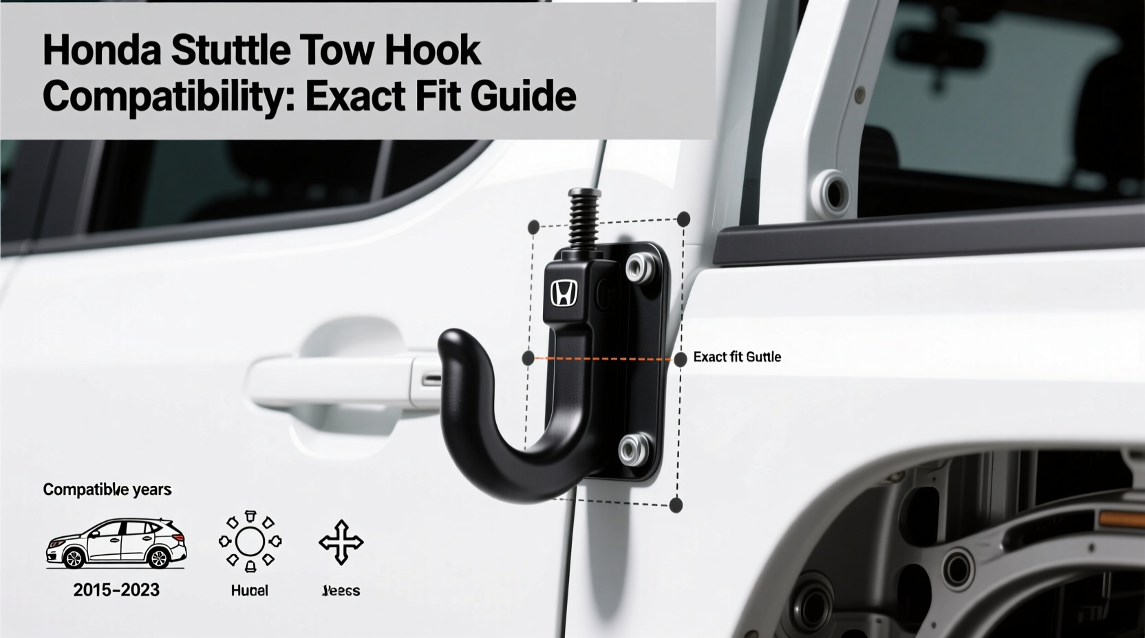 honda shuttle tow hook compatibility