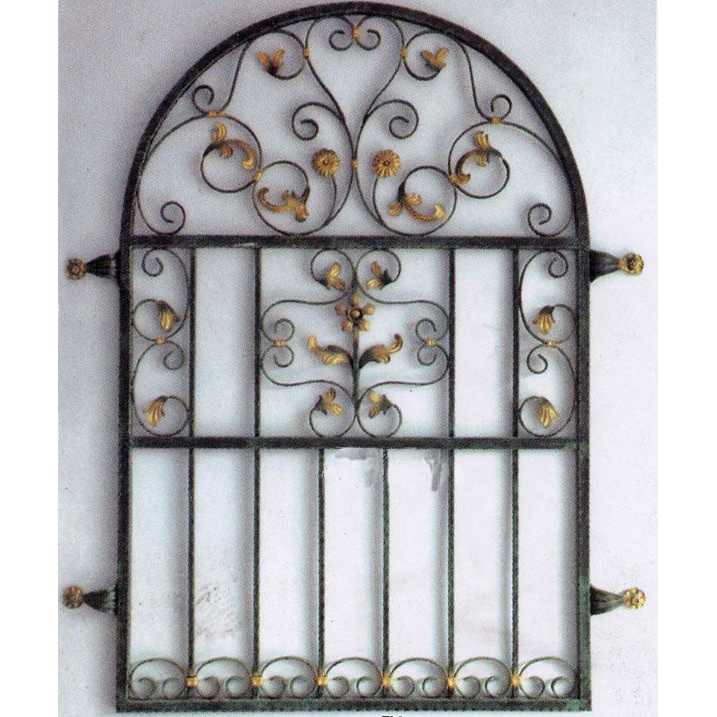 Modern Decorative Iron Window Grill Design - Stylish & Eco