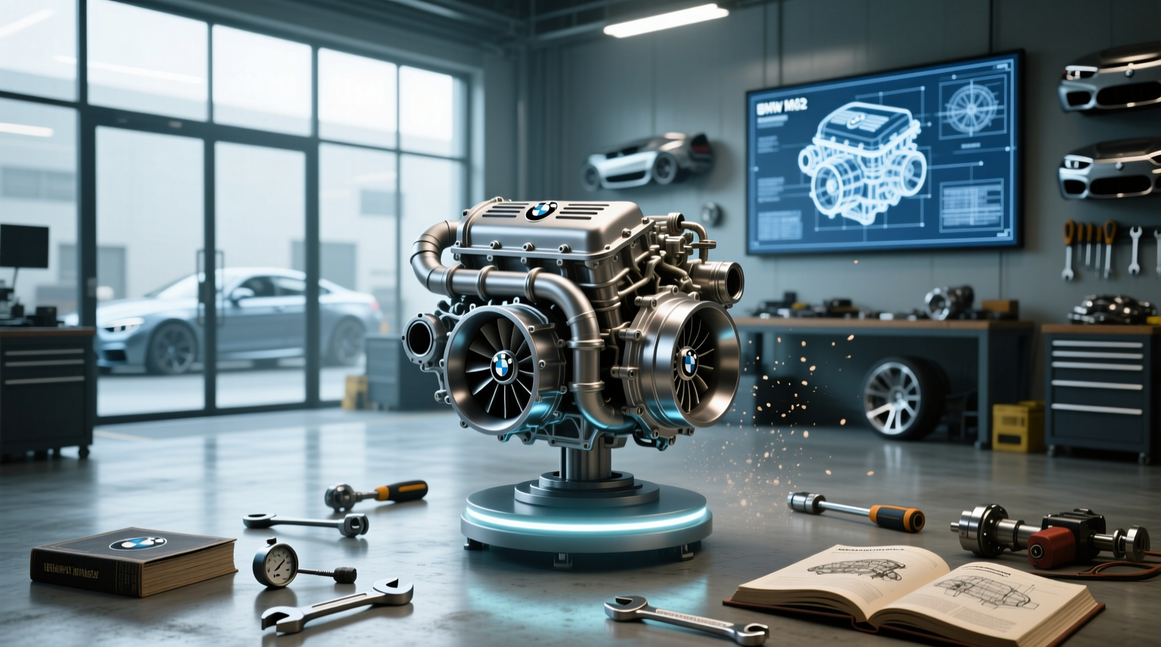 How to Add a Supercharger to a BMW M62 Engine