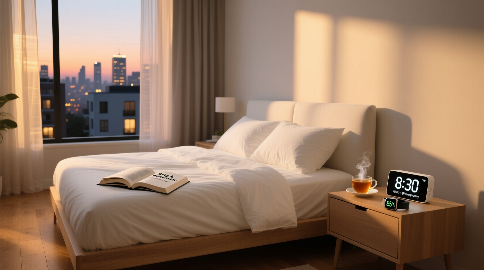 8.5 hours sleep for fat loss