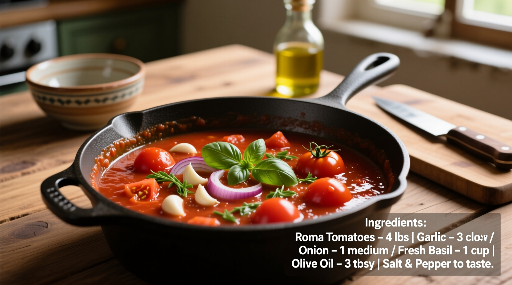 Fresh Tomato Sauce Recipe: Simple & Delicious