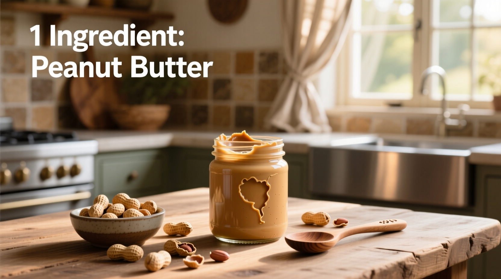 1 ingredient peanut butter guide