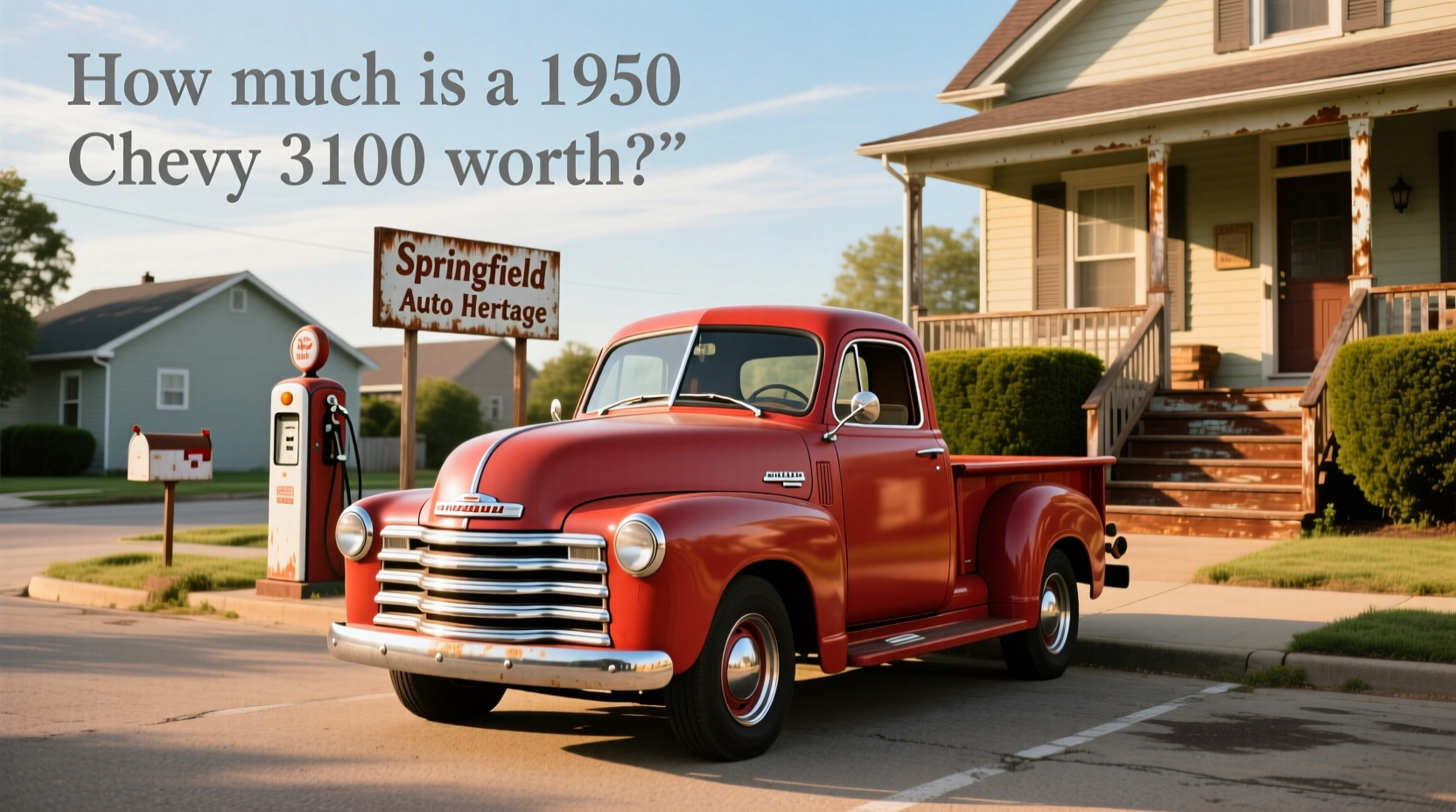 1950 chevy 3100 value buying guide