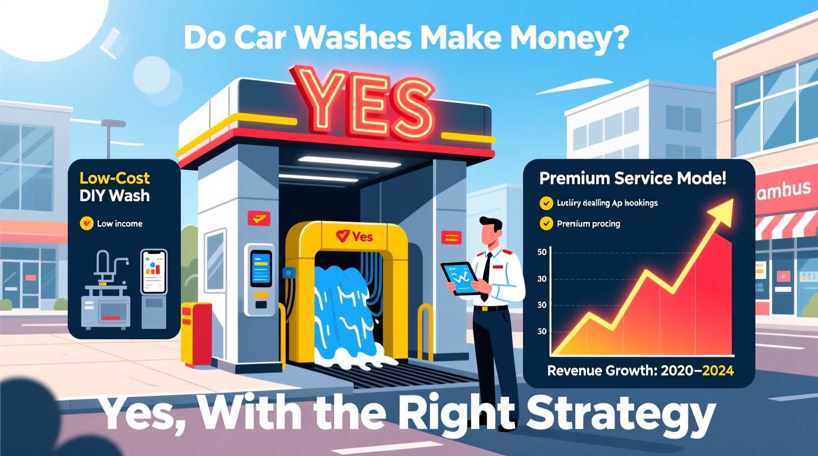 do car washes make money