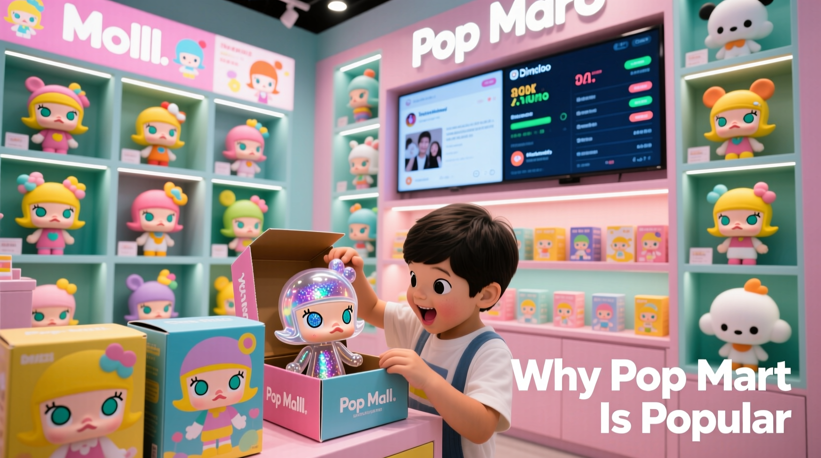 why pop mart is popular