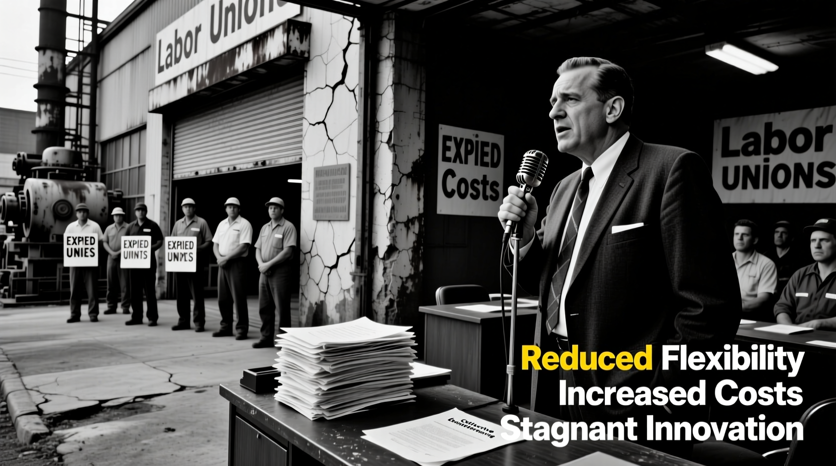 why are unions bad examining the downsides potential issues
