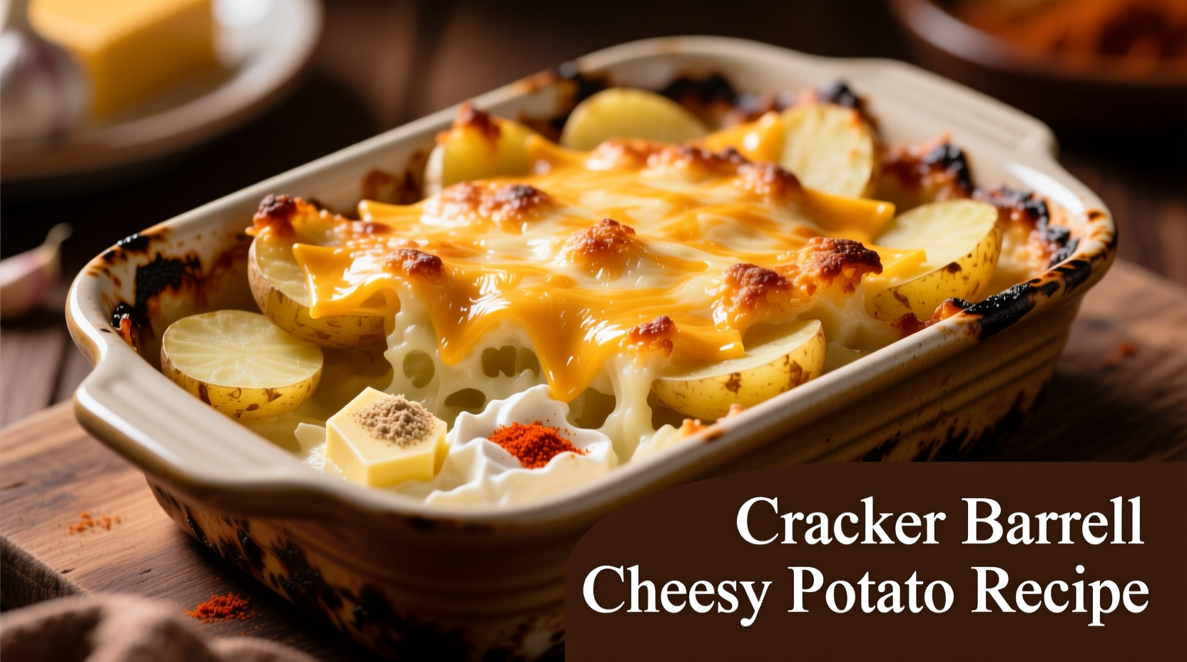 Perfect Cracker Barrel Cheesy Potato Recipe at Home
