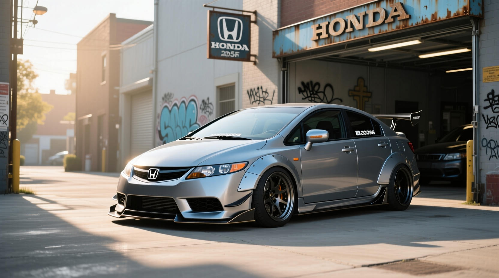 2008 honda civic body kit guide