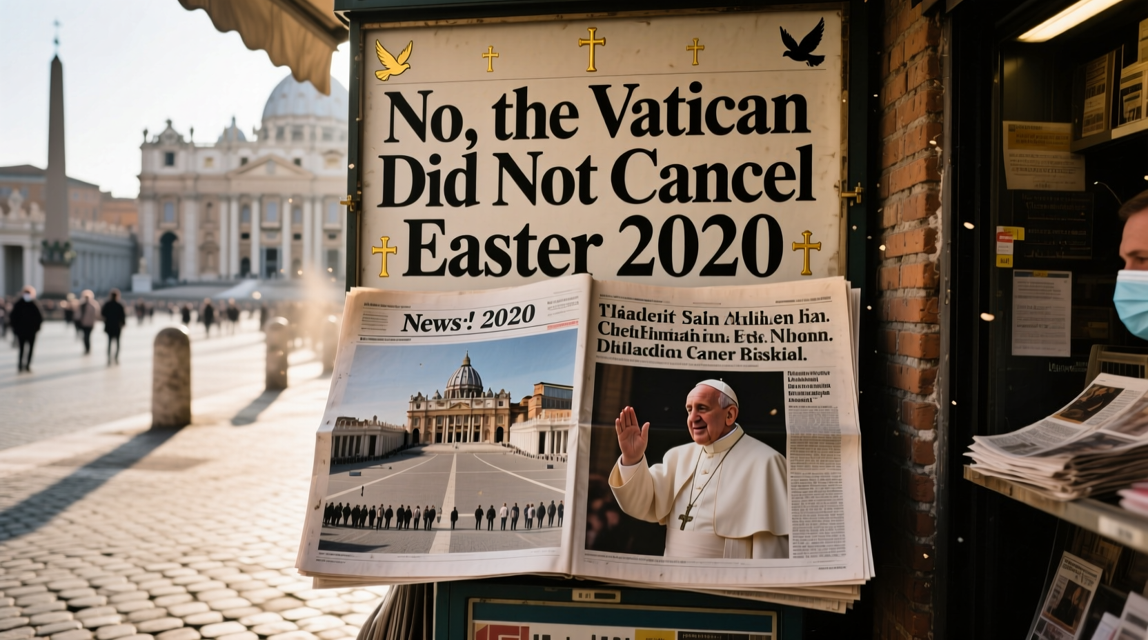 did the vatican cancel easter 2020