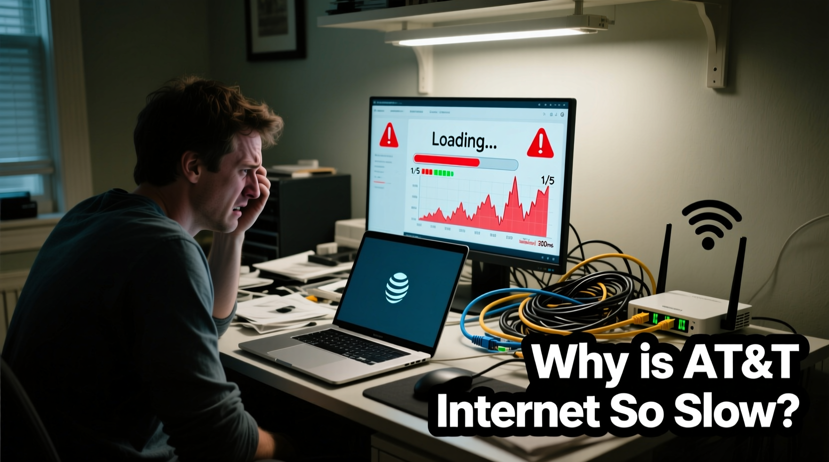 why is att internet so slow troubleshooting optimization