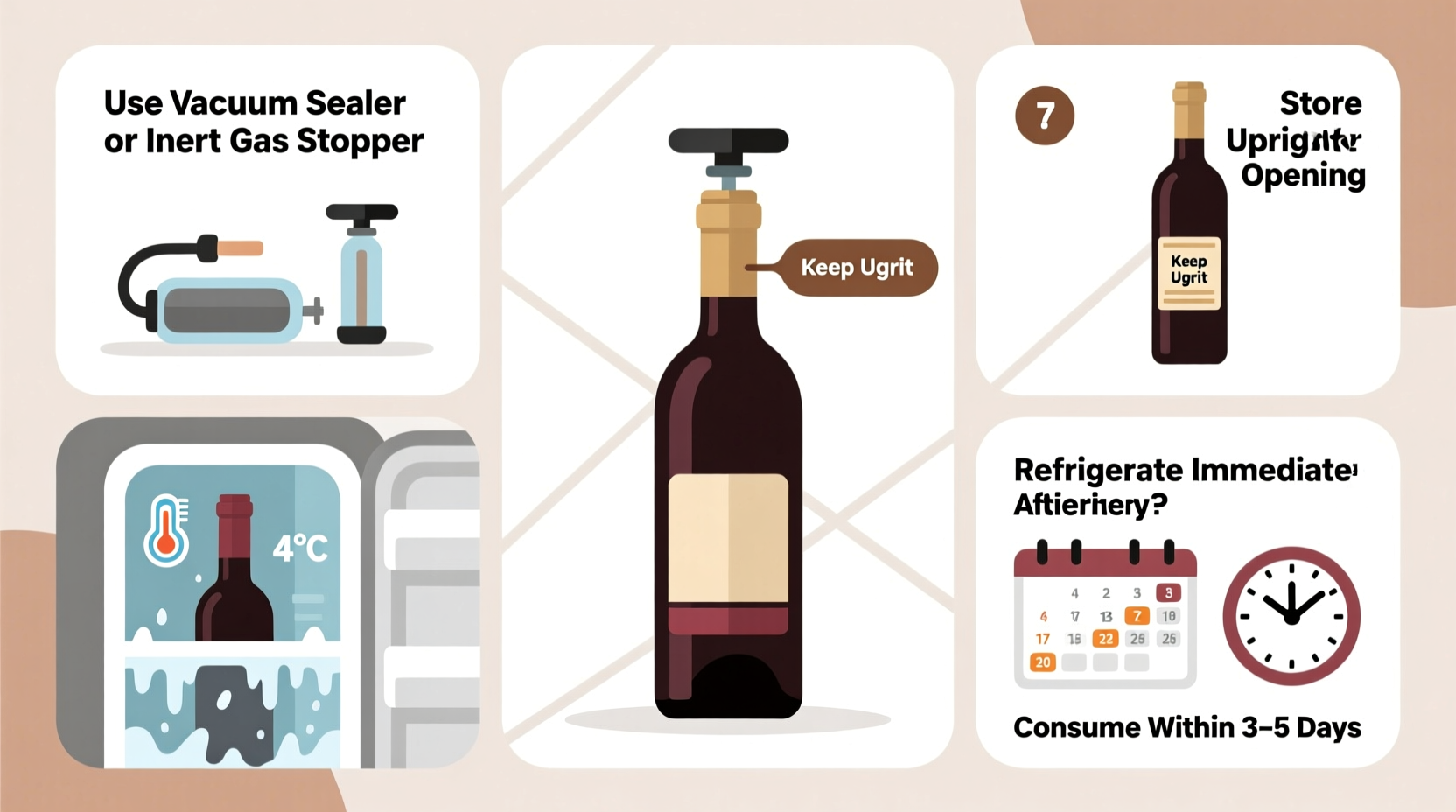effective tips for storing open wine with a stopper to keep it fresh longer