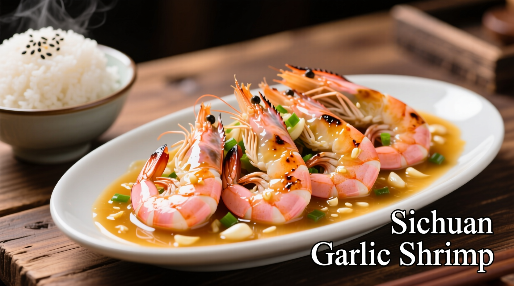 Authentic Chinese Shrimp with Garlic Sauce Recipe