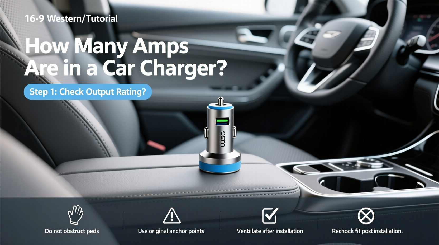 How Much Amps Are in a Car Charger: Buying Guide & How to Choose