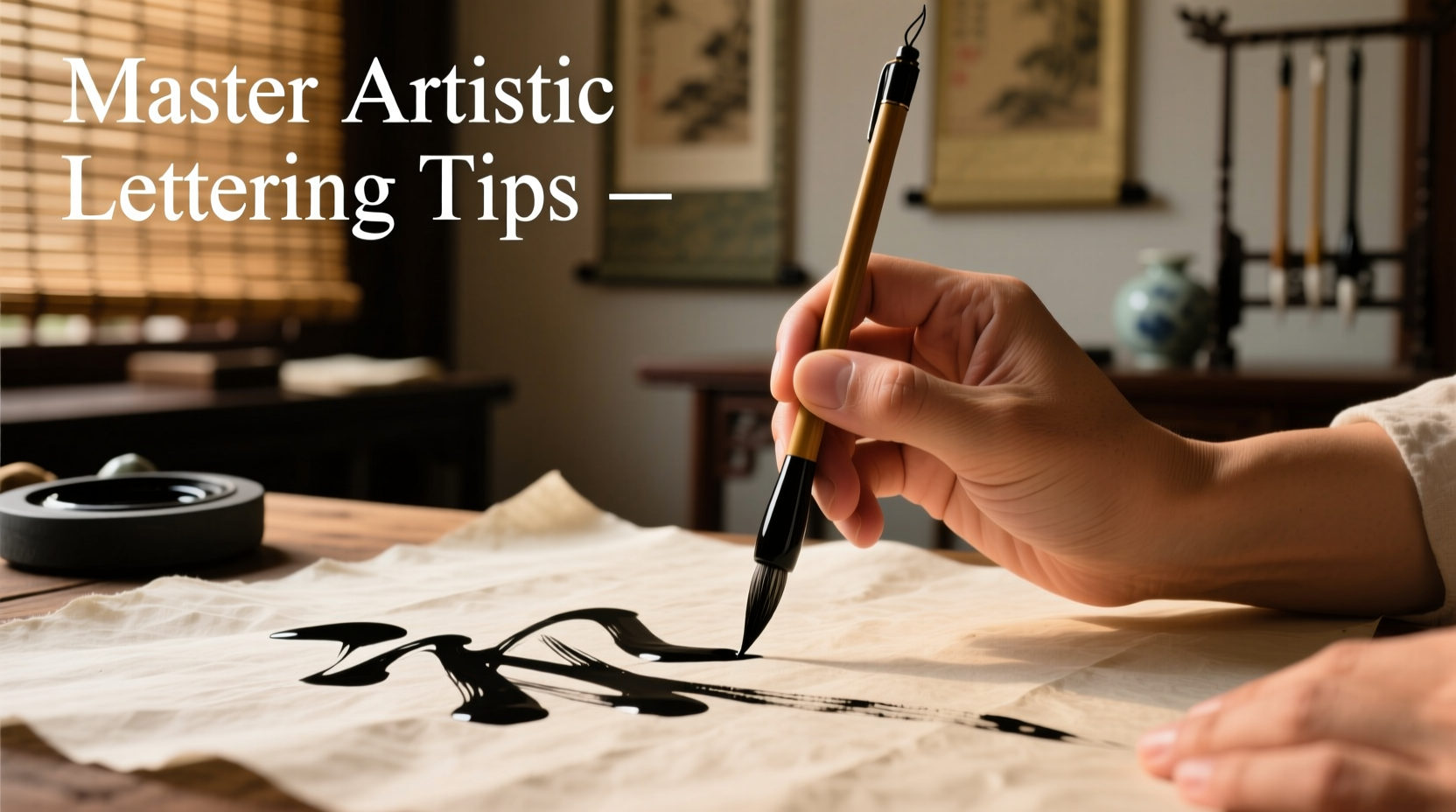 master artistic lettering expert tips for using a calligraphy pen with precision and style