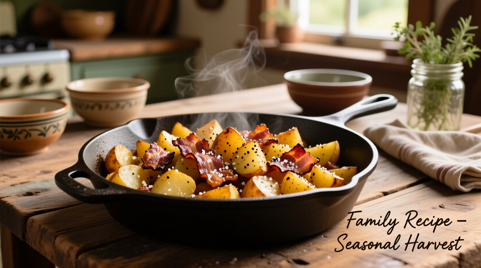 potato and bacon dish